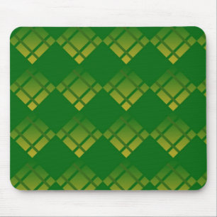 Tapis De Souris carrés verts