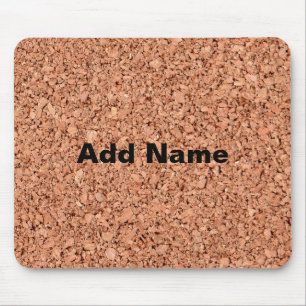 Tapis De Souris Carte à liège personnalisée