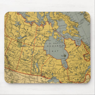 Tapis De Souris Carte antique du Canada