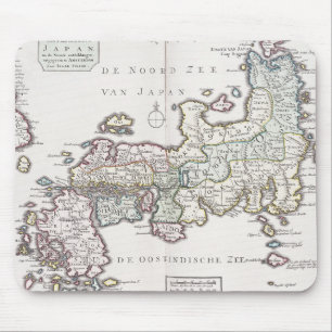 Tapis De Souris Carte antique du Japon 1769