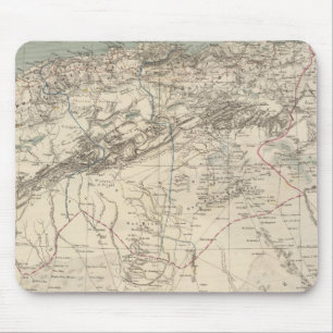 Tapis De Souris Carte Atlas Algérie