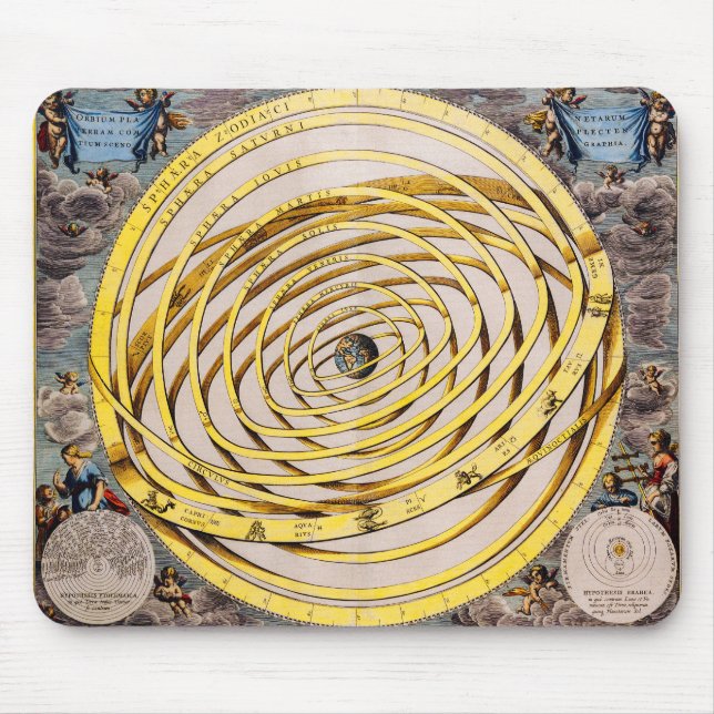 Tapis De Souris Carte céleste Andres Celarius Mousepad (Devant)