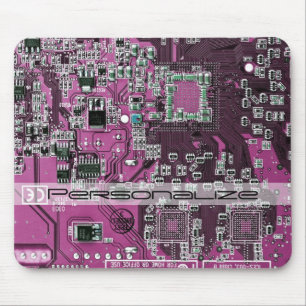 Tapis De Souris Carte circuit imprimé circuit imprimé circuit viol
