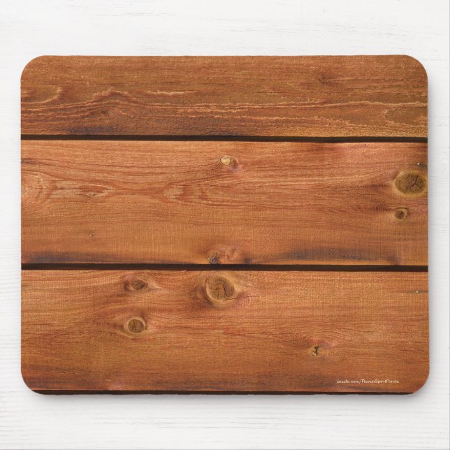 Tapis De Souris Carte de bois de grange chauffée Photo (Devant)
