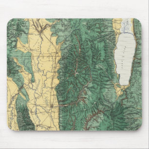 Tapis De Souris Carte de la classification des terres dans l'Utah 