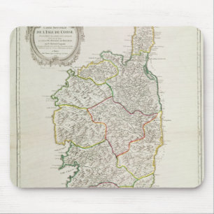 Tapis De Souris Carte de la Corse