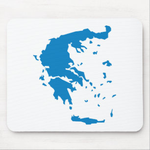 Tapis De Souris Carte de la Grèce