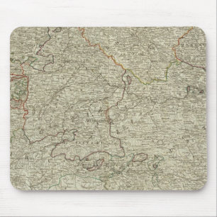 Tapis De Souris Carte de la section sud de l'Empire d'Allemagne