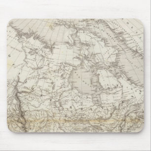 Tapis De Souris Carte de l'Amérique du Nord