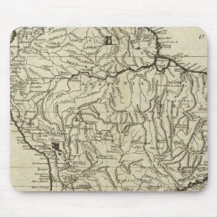 Tapis De Souris Carte de l'Amérique du Sud