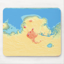Carte de Mars Mola après terraformage