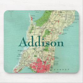 Tapis De Souris Carte de Mumbai