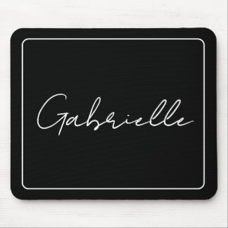 Tapis De Souris Carte de souris Black Trend personnalisée - Simpli