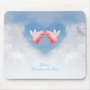 Tapis De Souris Carte de souris d'amour incroyable