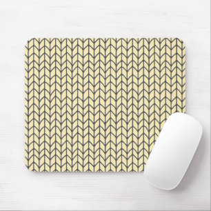 Tapis De Souris CARTE DE Souris EN CRÈME NOIRE