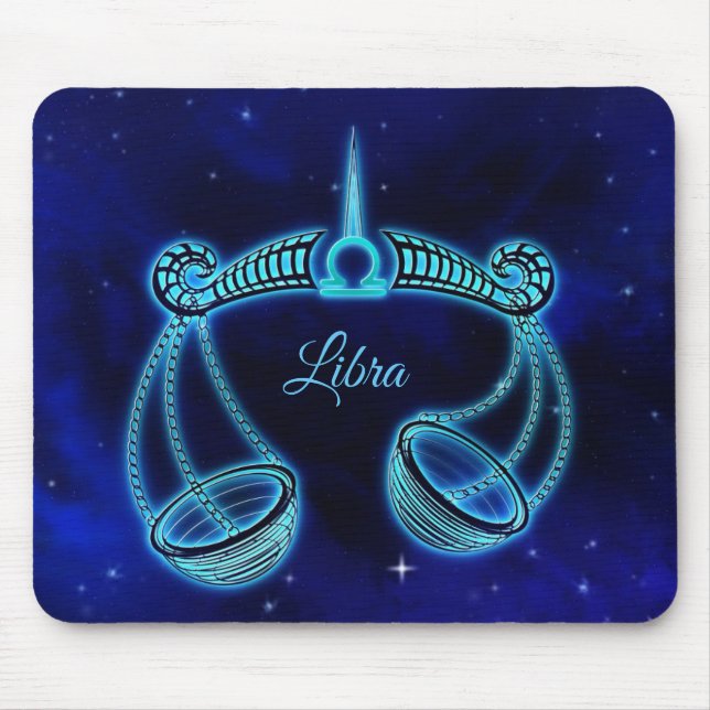Tapis De Souris Carte de souris Libra (Devant)