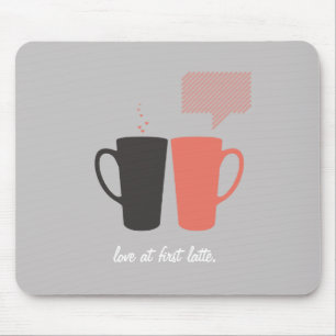 Tapis De Souris Carte de souris personnalisable "Amour au premier 