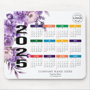 Tapis De Souris Carte de souris personnalisée avec calendrier comp