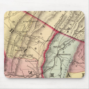 Tapis De Souris Carte des comtés de Grant, Hardy