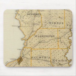 Tapis De Souris Carte du comté de Knox