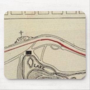 Tapis De Souris Carte du Golden Gate Park