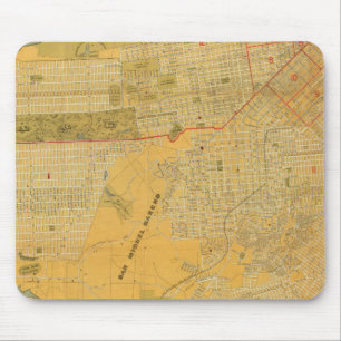 Tapis De Souris Carte du Guide Britton et Rey