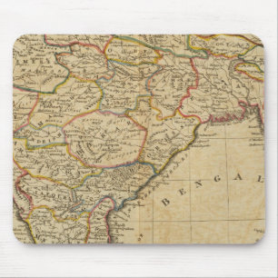 Tapis De Souris Carte du Hindostan ou de l'Inde
