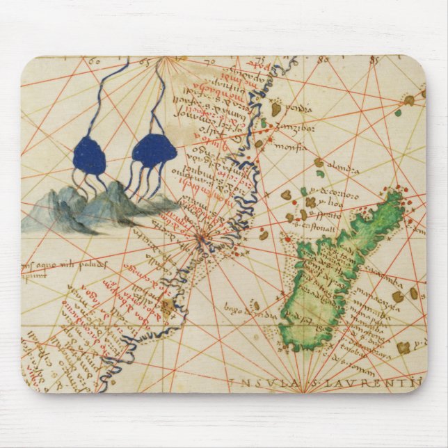 Tapis De Souris Carte du Madagascar (Devant)
