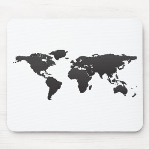 Tapis De Souris Carte du monde