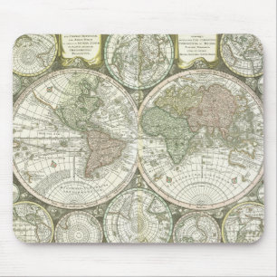 Tapis De Souris Carte du monde 1744