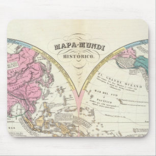 Tapis De Souris Carte du monde historique 3