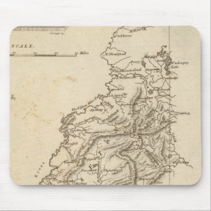 Tapis De Souris Carte du New Hampshire par Arrowsmith