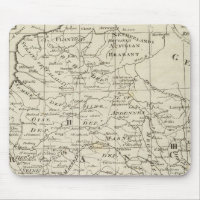 Carte du siège de la guerre en France