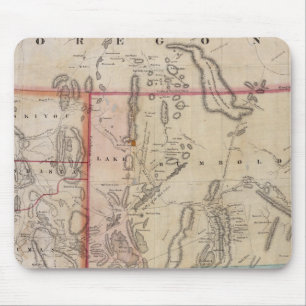 Tapis De Souris Carte du territoire du Nevada de DeGroot
