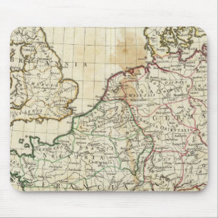 Tapis De Souris Carte gravée de l'Europe