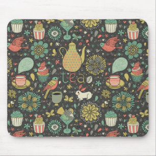 Tapis De Souris Carte lumineuse savoureuse de thé