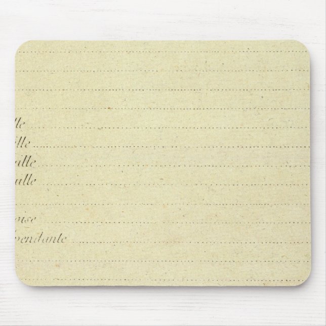 Tapis De Souris Carte moderne (Devant)