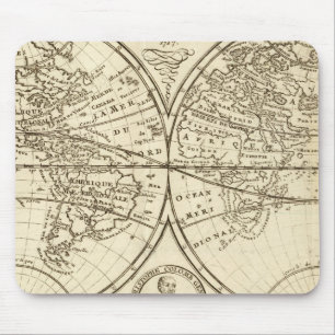 Tapis De Souris Carte mondiale 4