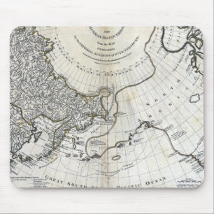 TAPIS DE SOURIS CARTE : NORTH PACIFIC