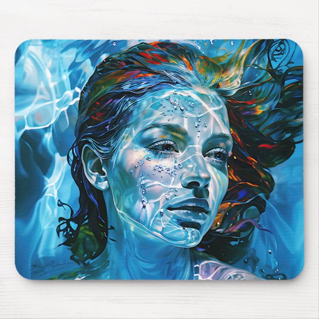 Tapis De Souris Carte plate (Devant)