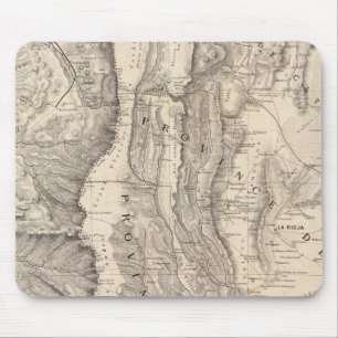 Tapis De Souris Carte, provinces de La Rioja San Juan