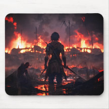 Carte souris Anime Warrier