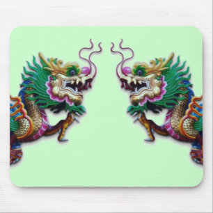 Tapis De Souris Carte Souris Twin Dragons
