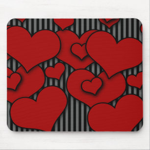 Tapis De Souris Cartes cardiaques et rayures