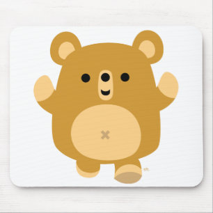 Tapis De Souris Carton affectueux Ours mignon mousepad