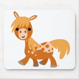 Tapis De Souris Carton mignon Appaloosa Pony mousepad