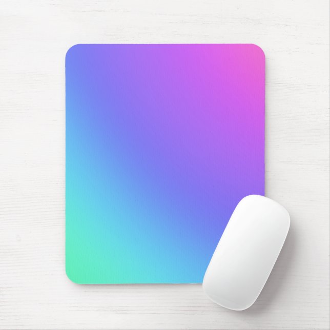 Tapis De Souris Cartouche de souris à dégradé prismatique (Avec souris)