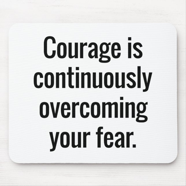 Tapis De Souris Cartouche de souris Courage (Devant)