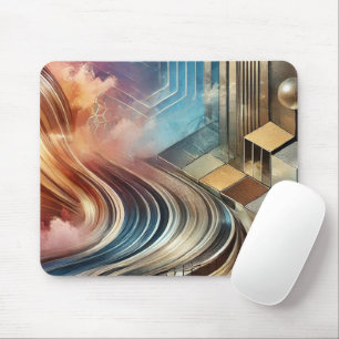 Tapis De Souris Cartouche de souris géométrique Abstraite