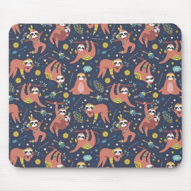 Tapis De Souris Cartouche de souris Motif de fentes (Devant)